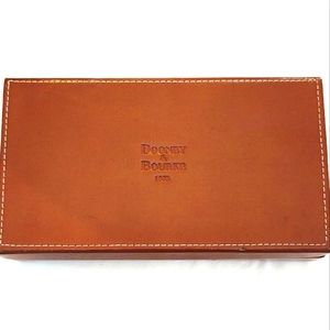 Vintage Dooney & Bourke Leather Accessories Box- Collectible!